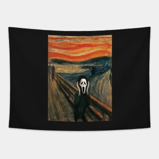 The Scream Parody Tapestry