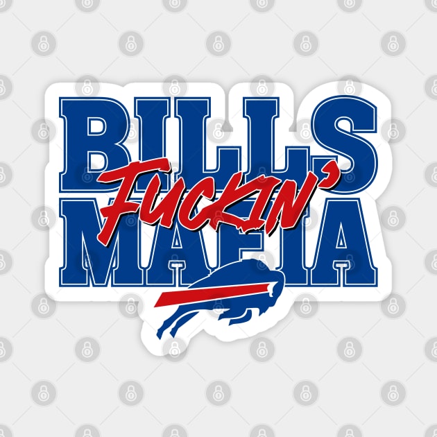 Buffalo Bills - Football Team Magnet by Gvsarts