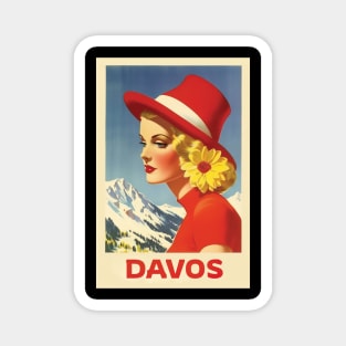 Davos, Switzerland, Poster Magnet