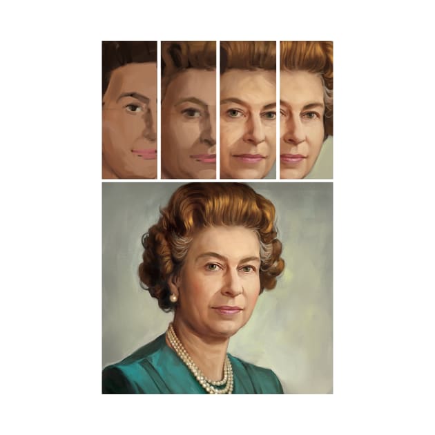 Elizabeth II_mother by seejART