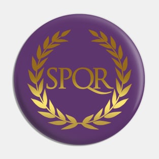 Roman SPQR Shirt Pin