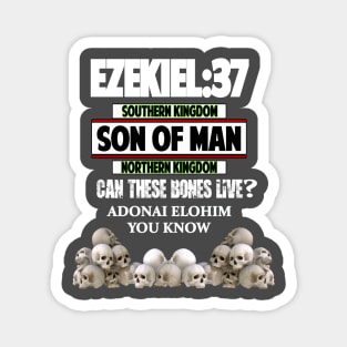 Ezekiel 37 Son of Man Dry Bones| Sons of Thunder Magnet