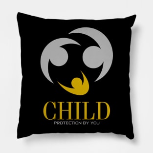 child protection by you Pillow