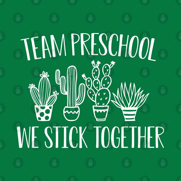 Preschool Teacher Gift Team Preschool by kmcollectible