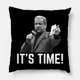 Bruce Buffer It's Time! Pillow