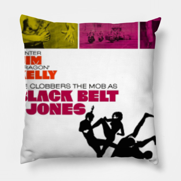 Black Belt Jones Mod Cult Classic Movies Pillow Teepublic