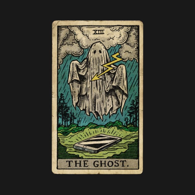 The Ghost Tarot Card by woutervanempel