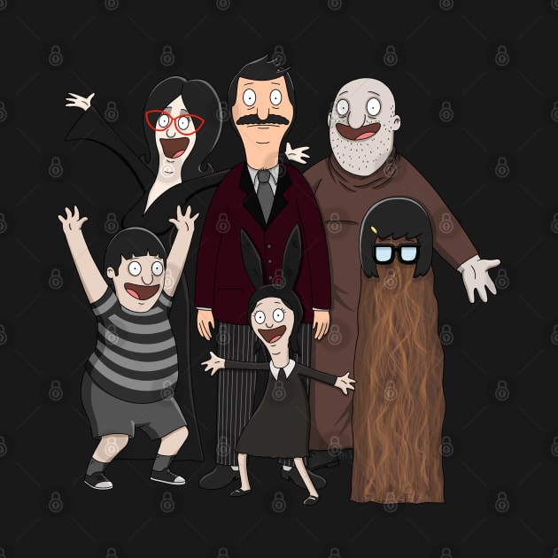 Burgers Addams Family by Tommymull Art 