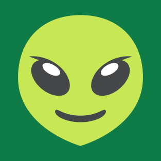 Eclectic Warrior Green Alien T-Shirt