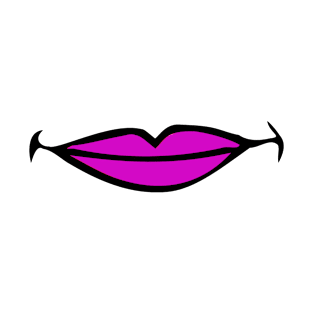 multicolor lips (purple pink) T-Shirt