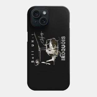 Bell UH-1 Iroquois helicopter Phone Case