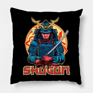 SHOGUN JAPAN SAMURAI ARMY T-Shirt Pillow