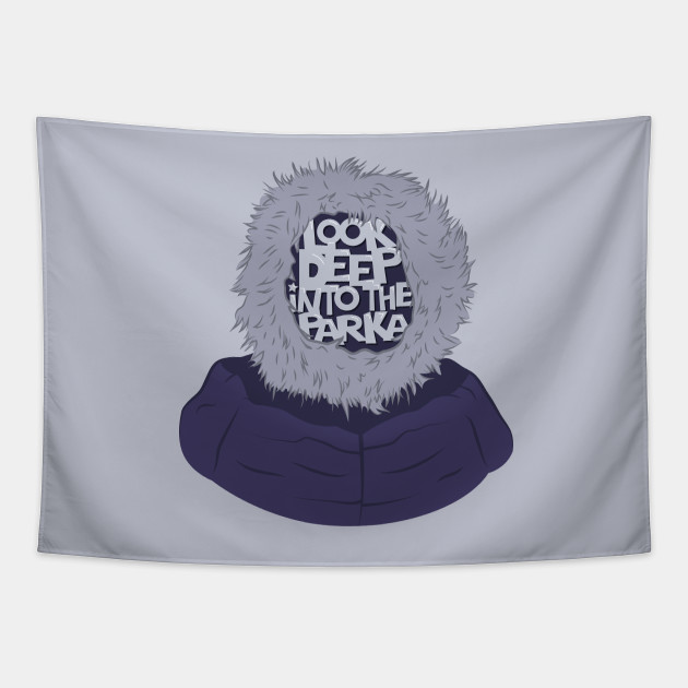 Look Deep Into The Parka - Mighty Boosh - Tapestry
