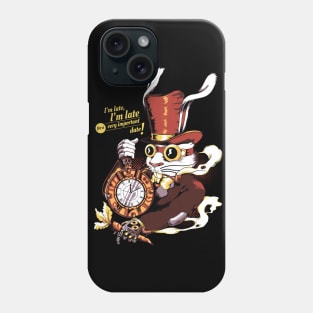 The Steampunk White Rabbit Phone Case