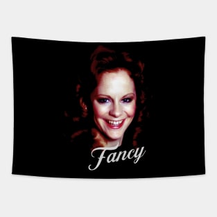 Reba Fancy - Black Art Tapestry