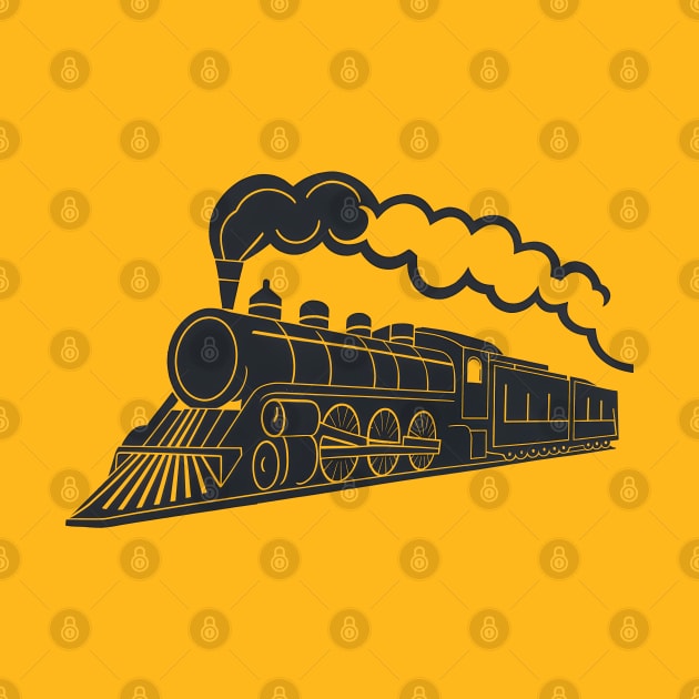Steam Railway by TaevasDesign