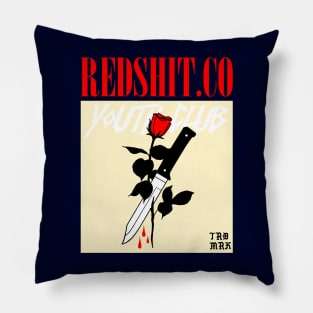 Redshit Flower Bloods Pillow