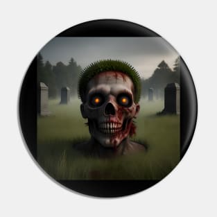 Zombie Rising! Pin