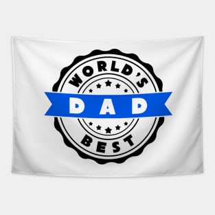 World's Best DAD Tapestry