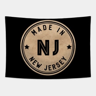 Made In New Jersey NJ State USA Tapestry