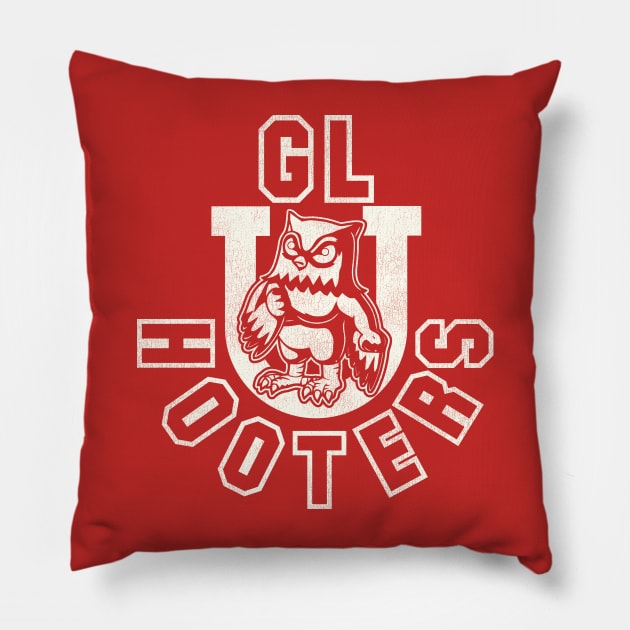 GLU HOOTERS Thornton Melon Triple Lindy Pillow by darklordpug