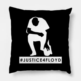 Justice 4 Floyd taking a knee Pillow