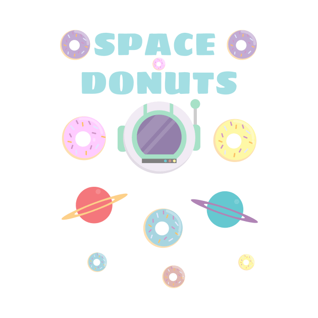 Space Donut Tee by Elisabethsdesigns