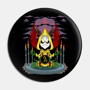 Madness Unleashed: Hastur The King In Yellow Design Pin