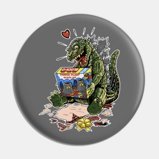 Best Kaiju Gift, Ever Pin