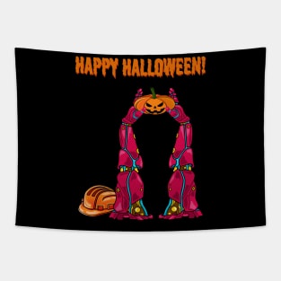 Robot Arm #1 Halloween Edition Tapestry