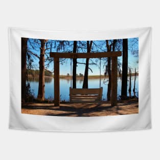 Peace By The River Tapestry