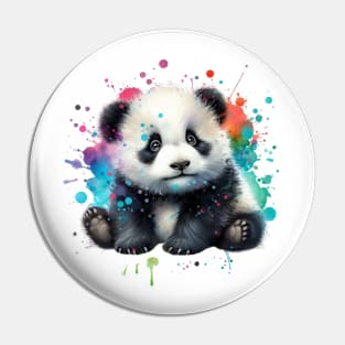 Bokeh Panda Pin