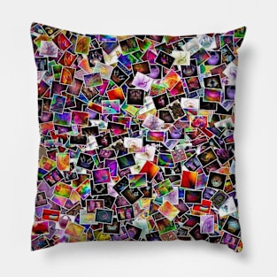 Collage Mania-Available As Art Prints-Mugs,Cases,T Shirts,Stickers,etc Pillow