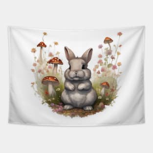 Baby bunny rabbit Tapestry