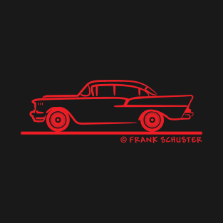 1957 Chevy Sedan 2-10 Four Door T-Shirt