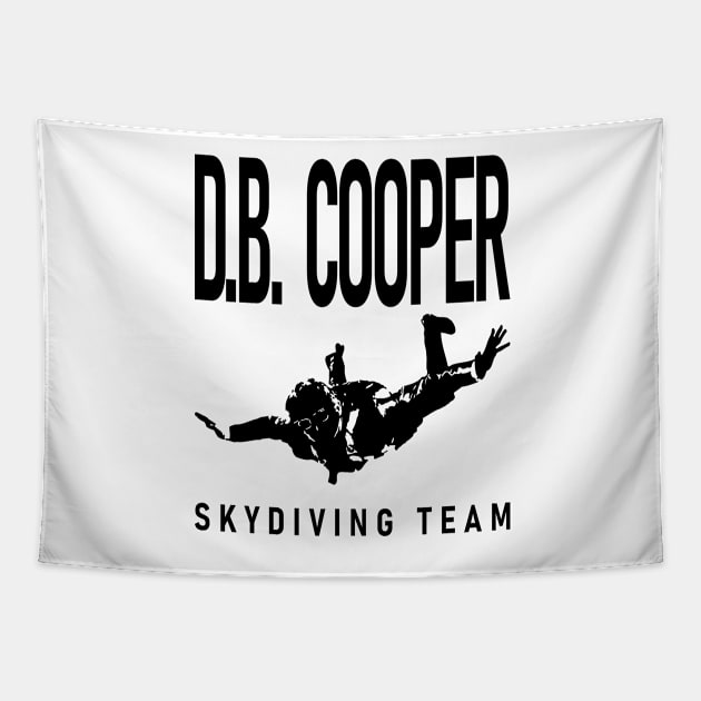 skydiving team db cooper Tapestry by Beadams