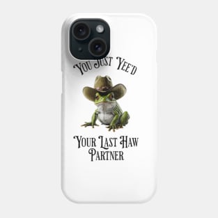 Cowboy Frog Meme Phone Case