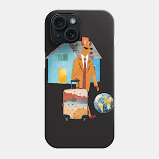 dog traveler Phone Case