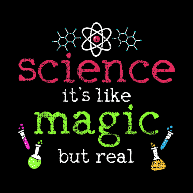 Science Is Magic Student Teacher Vintage Gift by Sharilyn Bars