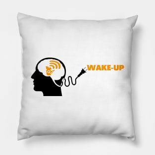 Radio quebec wake-up Pillow