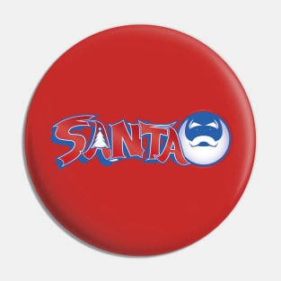 Santa (Spawn Parody) Pin