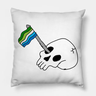 mlm skelly Pillow