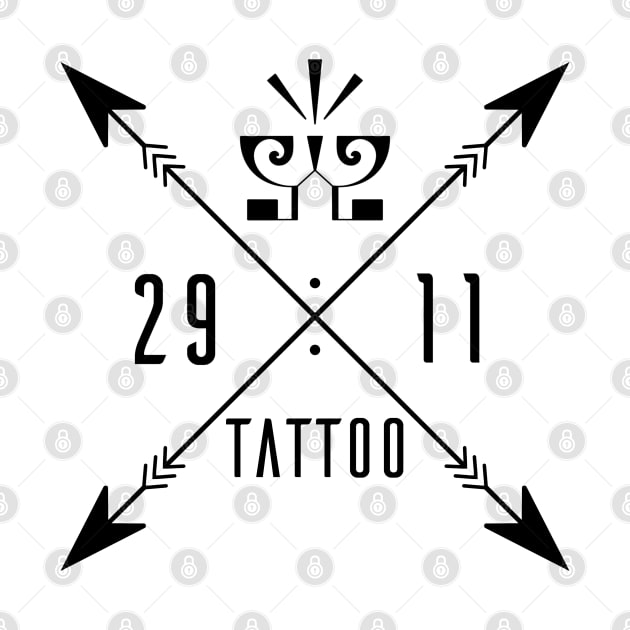 29:11 Compass by 29:11 Tattoo Merch