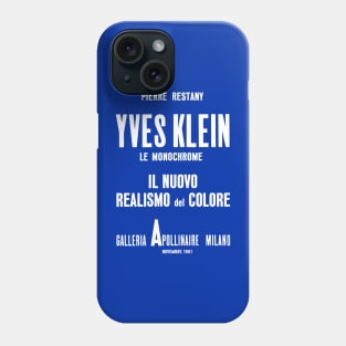 Yves Klein 1961 Le Monochrome Phone Case