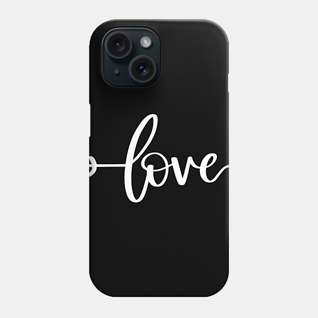 Love Phone Case by LucyMacDesigns