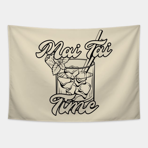 Mai Tai Time Tapestry by Friend Gate