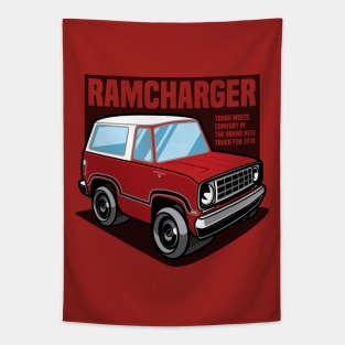 Bright Red Ramcharger - 1974 Tapestry