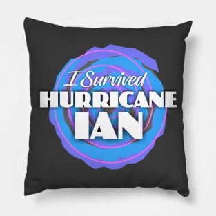 I Survived Hurricane Ian Pillow