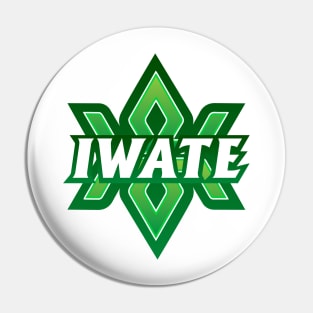 Iwate Prefecture Japanese Symbol Pin