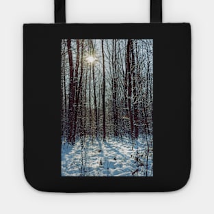 Winter forest Tote